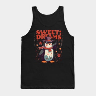 Sweet Dreams Penguin Freddy Halloween Vintage Tank Top